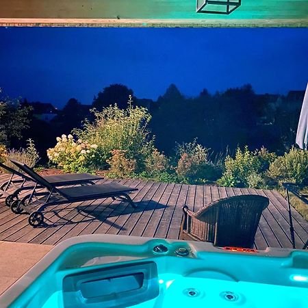 Frankenwald-Lodge Schwarzenbach am Wald Bagian luar foto